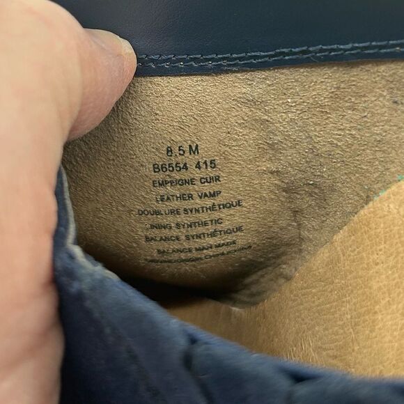 Women’s Blondo Norwich Navy Waterproof Suede Leather Clogs Mules Size 8.5 M EUC - Picture 8 of 8